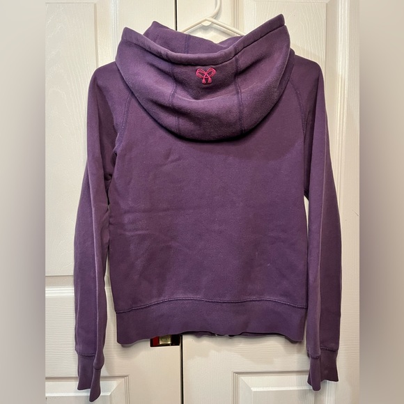TNA Aritzia Zip-Up Purple Hoodie - Picture 4 of 7